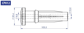 Наконечник катушки зажигания CP012 (TESLA)